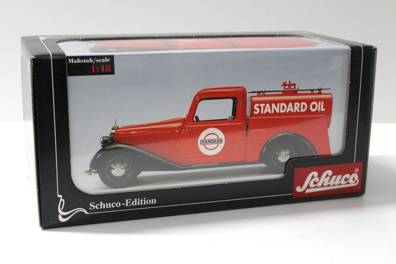 1:18 Schuco Mercedes 170V Tankwagen Standard OIL red