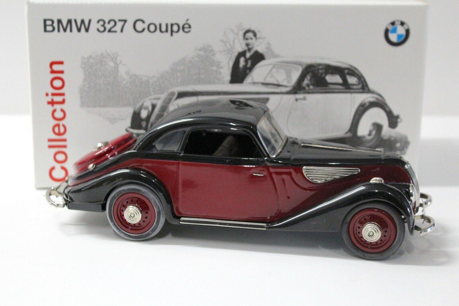 1:18 Schuco BMW 327 Classic Coupe black/ red DEALER VERSION