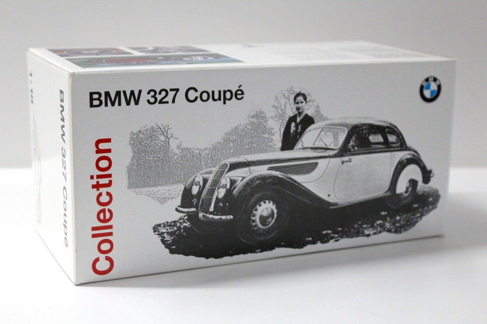 1:18 Schuco BMW 327 Classic Coupe black/ red DEALER VERSION