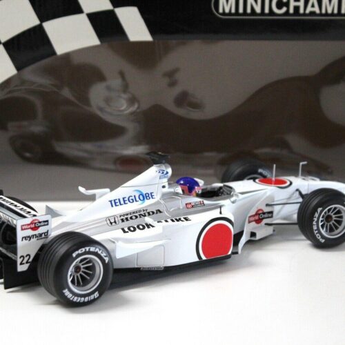 1:18 Minichamps F1 BAR 02 Honda J.Villeneuve 2000 #22
