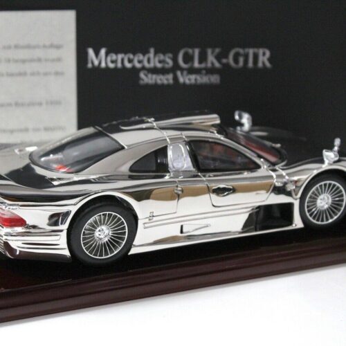 1:18 Maisto Mercedes CLK GTR Street RHODIUM EDITION