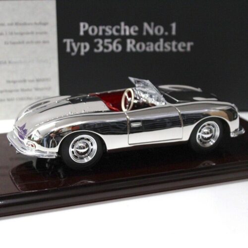 1:18 Maisto Porsche No.1 Typ 356 Roadster RHODIUM EDITION
