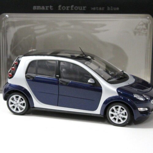 1:18 Kyosho Smart Forfour Star blue DEALER VERSION