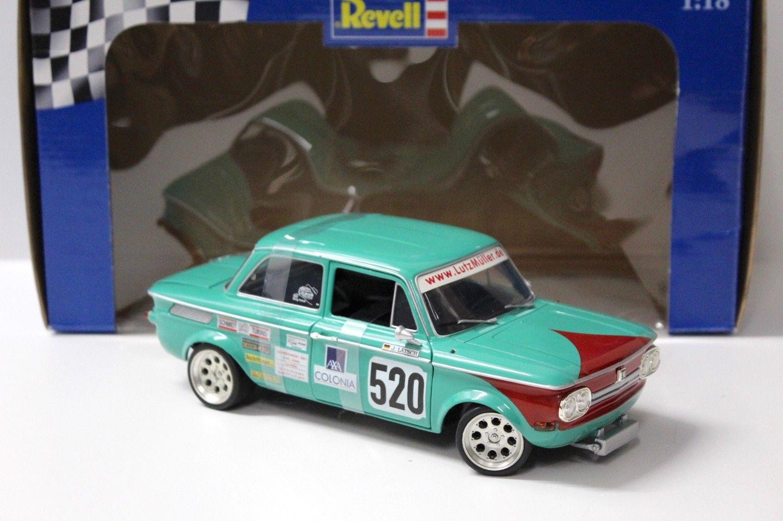 1:18 Revell NSU TT CUP green #520 J.Lätsch LutzMüller