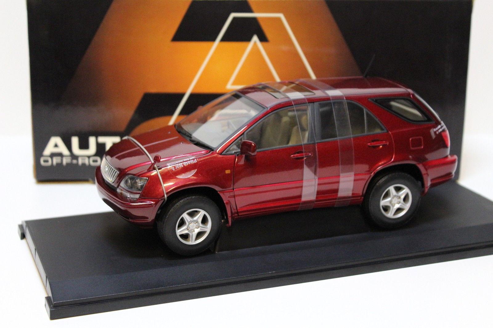 1:18 AUTOart Toyota Harrier RHD SUV red