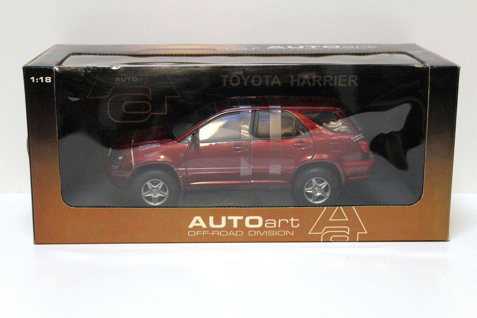 1:18 AUTOart Toyota Harrier RHD SUV red
