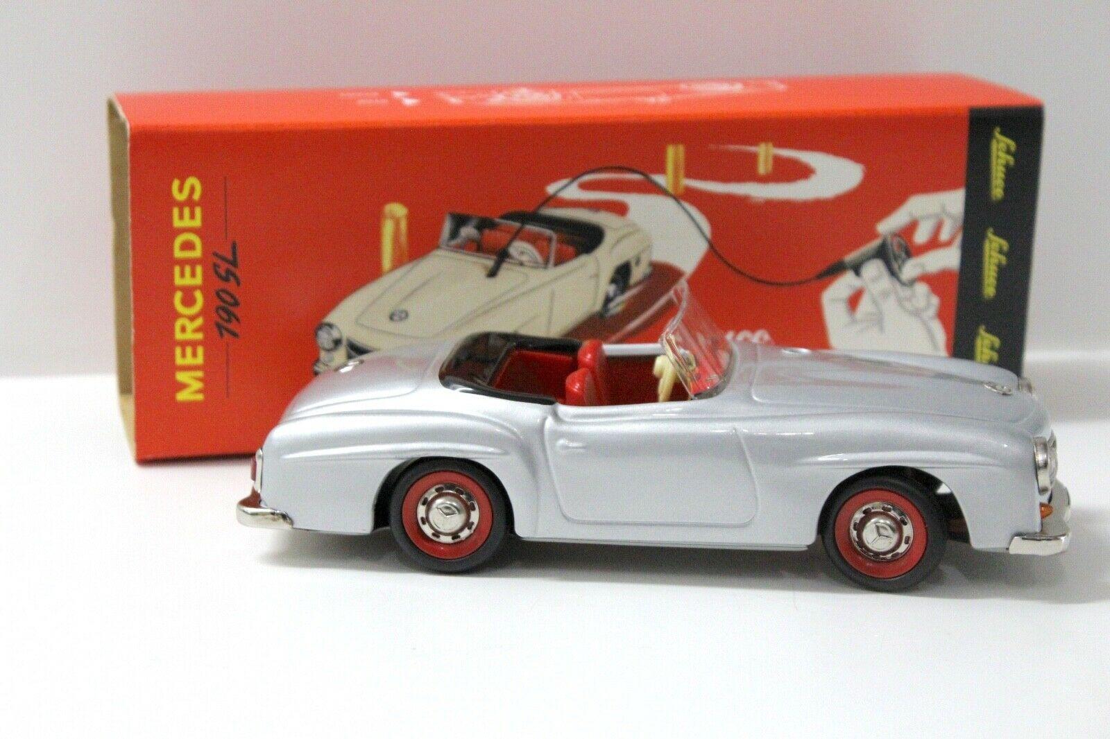 Schuco 2095 Fernlenkauto Mercedes 190SL silver