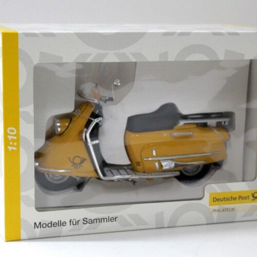 1:10 Schuco Heinkel Tourist Roller DB POST yellow - Image 3