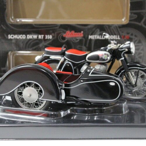1:10 Schuco DKW RT 350 mit Beiwagen black
