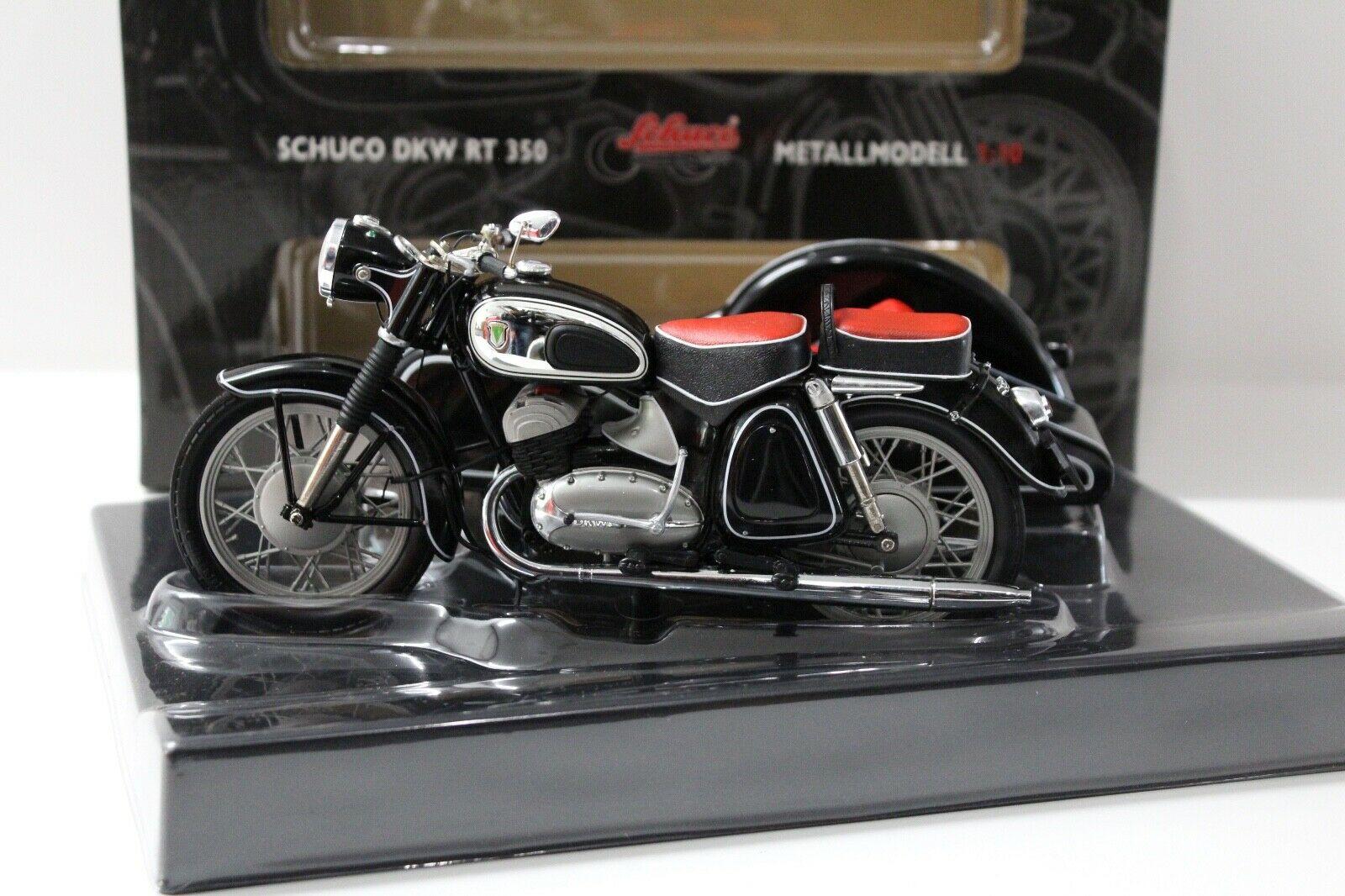 1:10 Schuco DKW RT 350 mit Beiwagen black