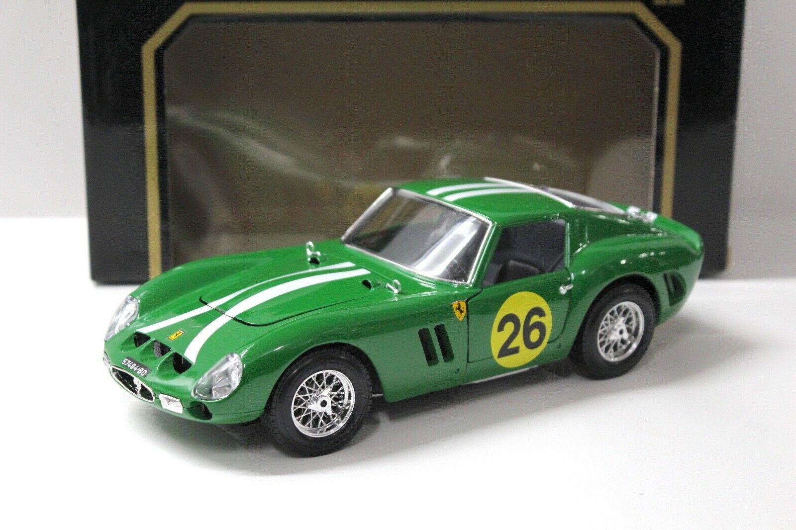 1:18 Bburago Ferrari 250 GTO 1962 green #26