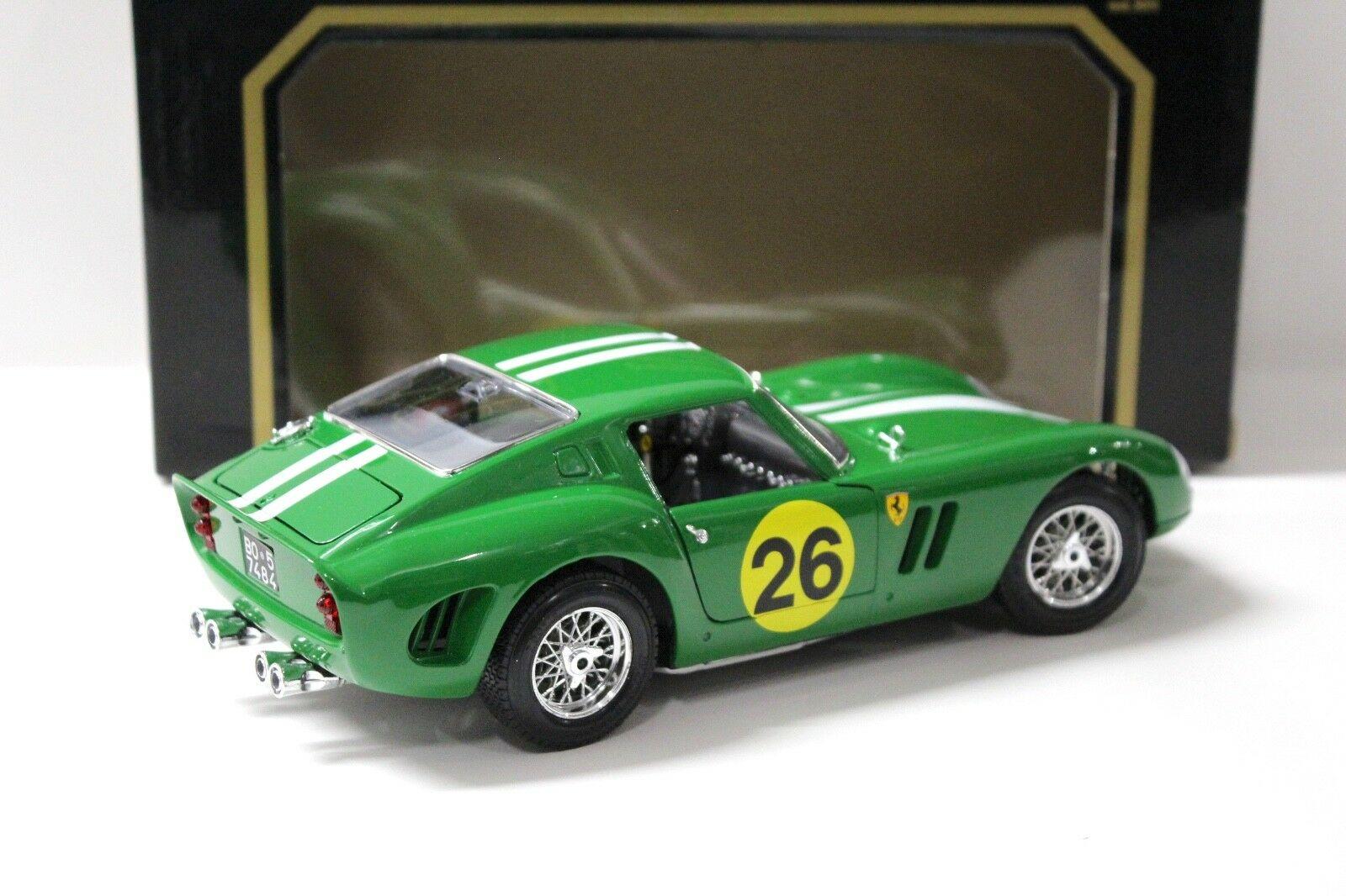 1:18 Bburago Ferrari 250 GTO 1962 green #26