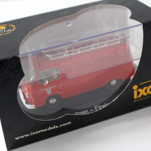 1:43 IXO VW Bus T2 FF Boitzen - Florian ROW 4026 Fire brigade red - Image 3