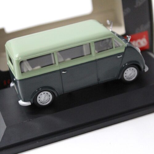 1:43 Schuco DKW Schnelllaster Bus dark green/ green - Image 2