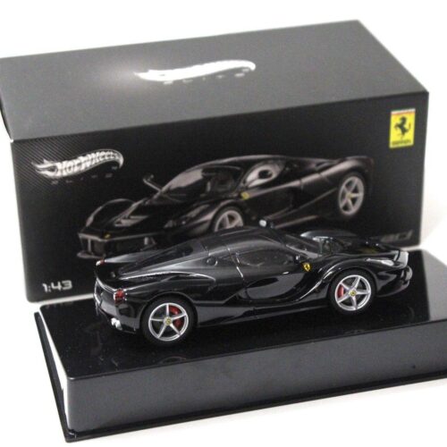 1:43 Hot Wheels Elite Ferrari LaFerrari black