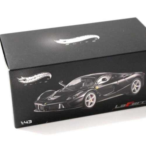 1:43 Hot Wheels Elite Ferrari LaFerrari black