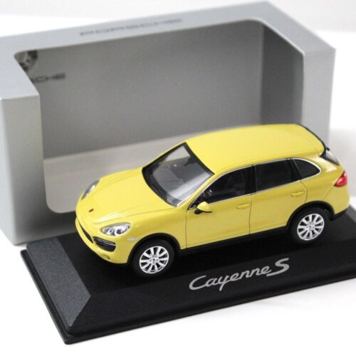 1:43 Minichamps Porsche Cayenne S yellow DEALER VERSION