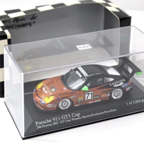 1:43 Minichamps Porsche 911 (996) GT3 CUP Savvion #71