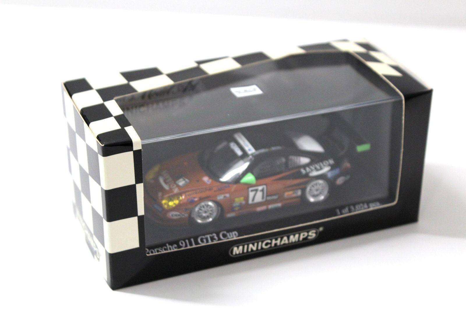 1:43 Minichamps Porsche 911 (996) GT3 CUP Savvion #71
