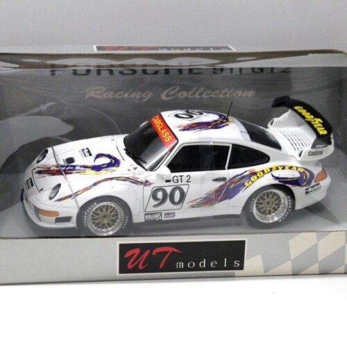 1:18 UT Models Porsche 911 993 GT2 Daytona 1998 Wauters #90 white