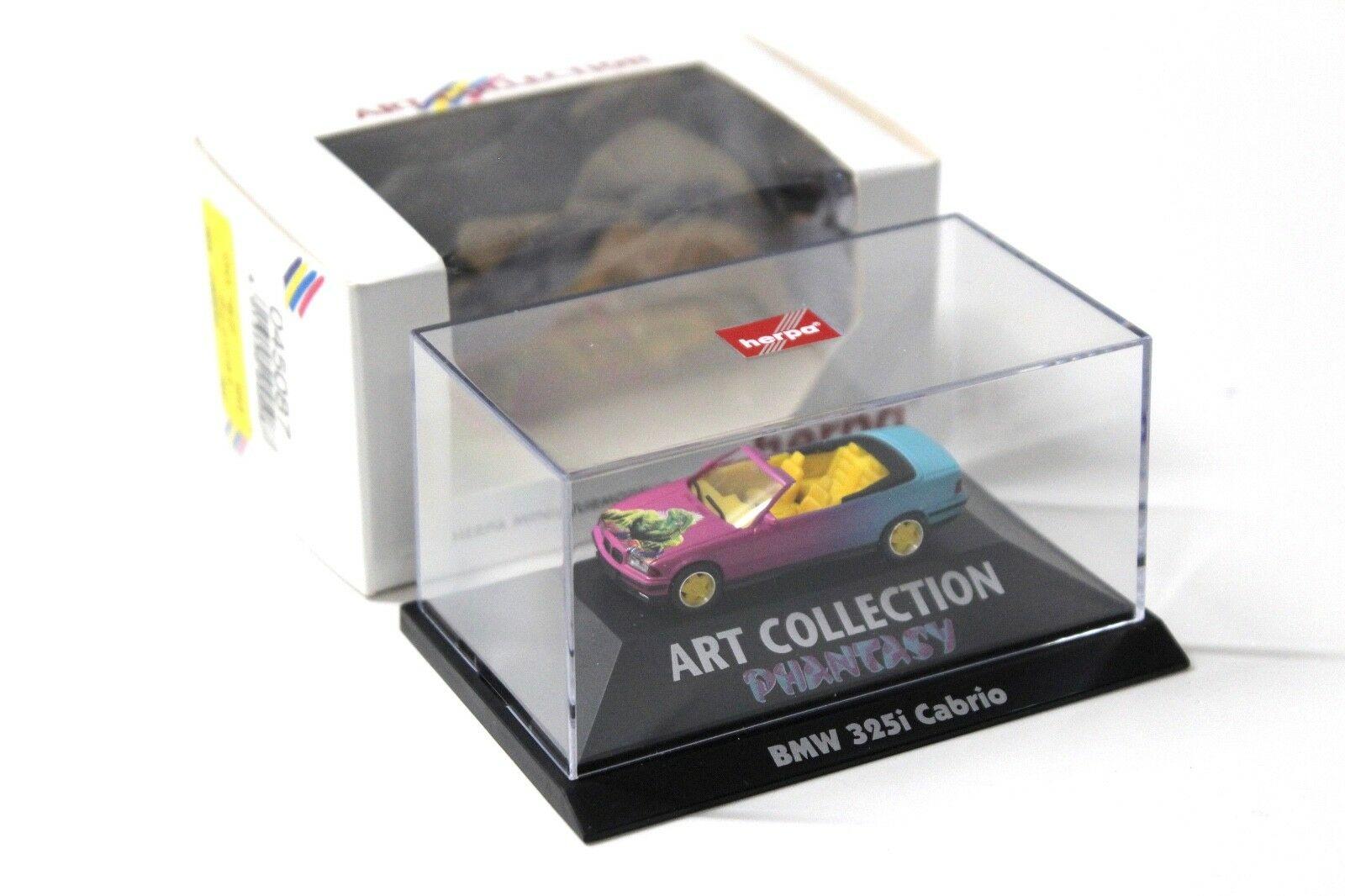 1:87 Herpa BMW 325i Cabrio PHANTASY Art Collection