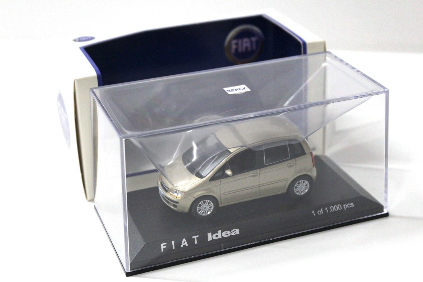 1:43 Norev Fiat Idea silver-gold