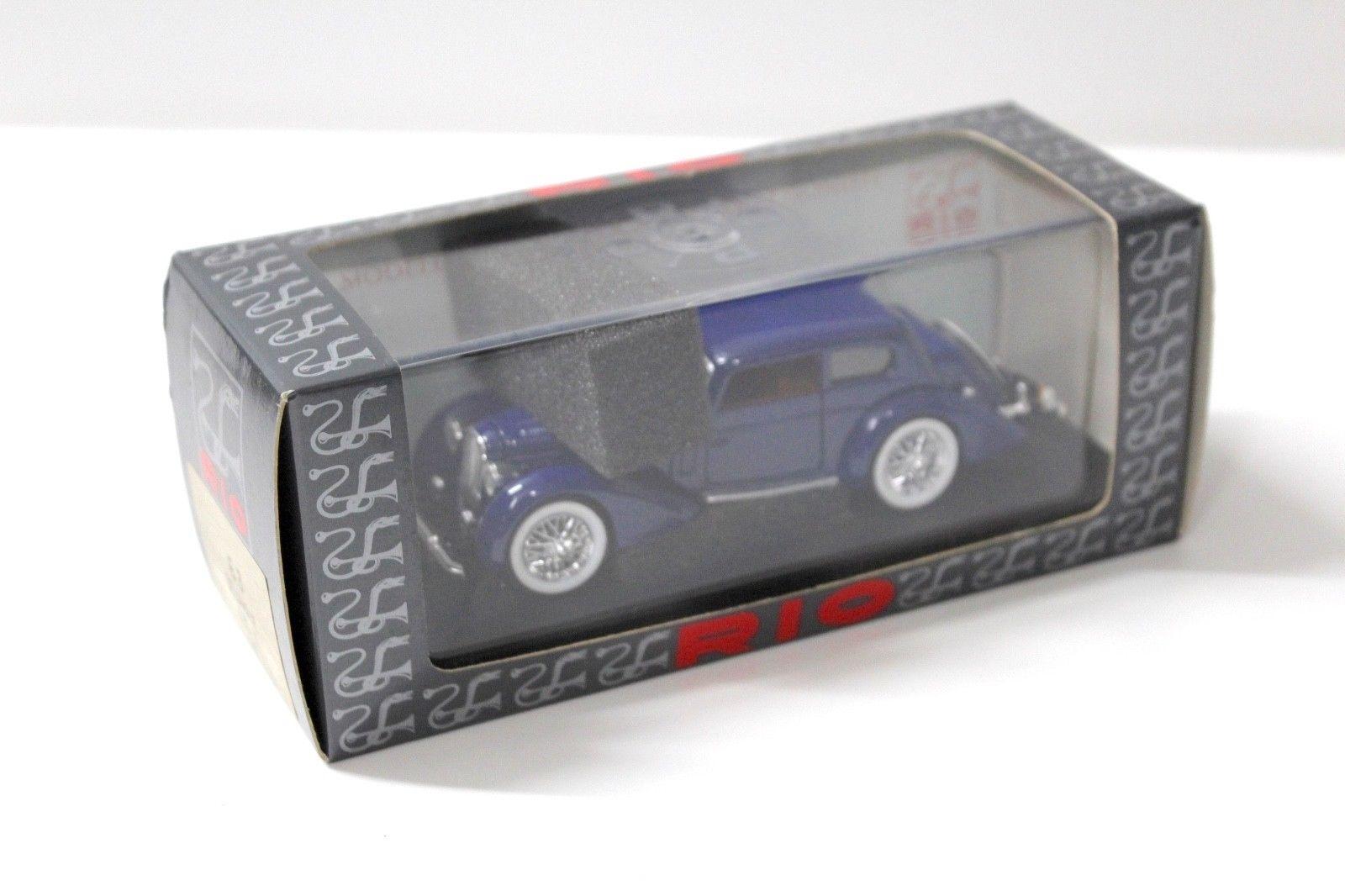 1:43 Rio Delahaye 135 M Coupe 1938 blue