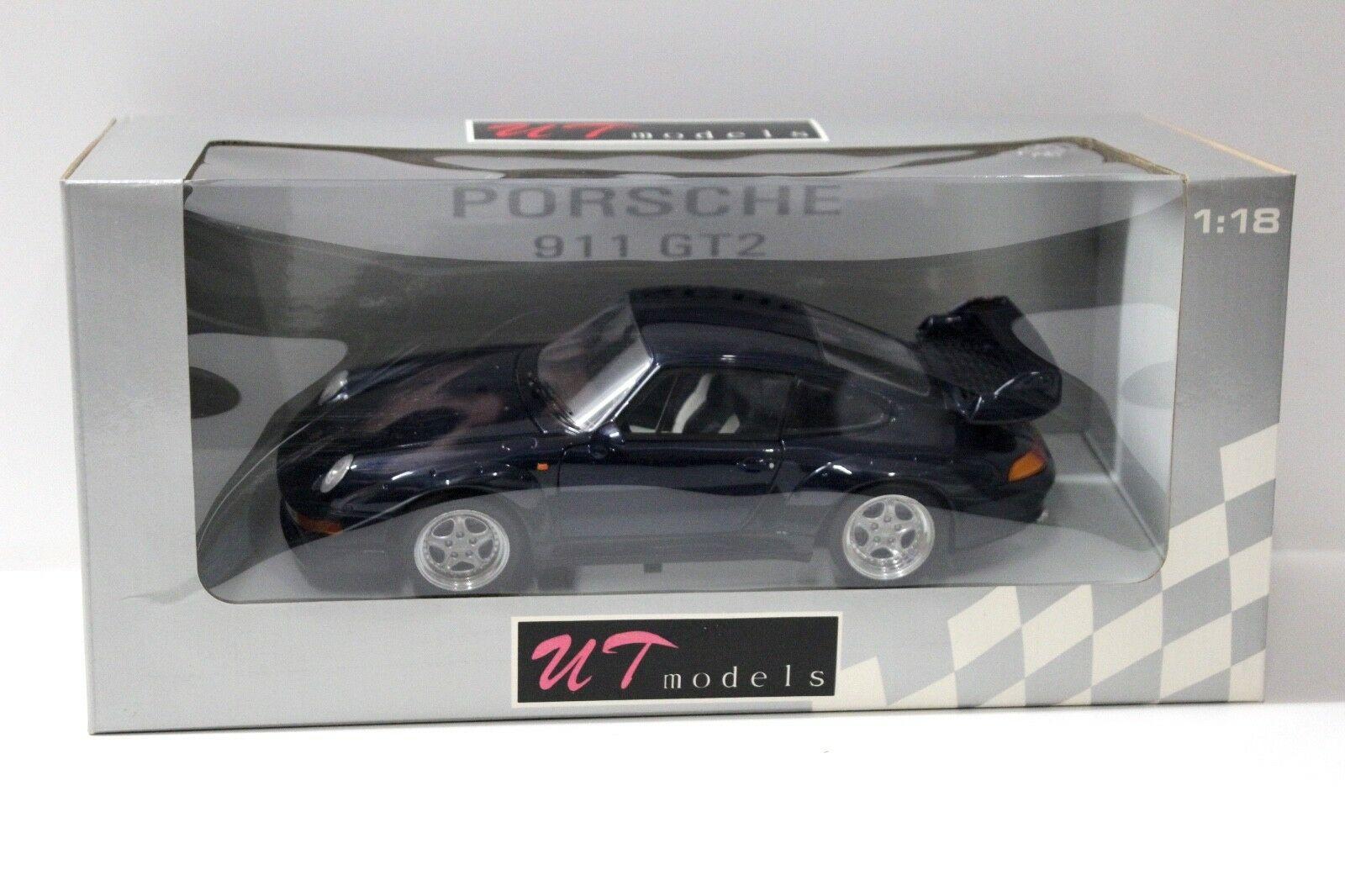 1:18 UT Models Porsche 911 993 GT2 "OZEAN blue metallic"