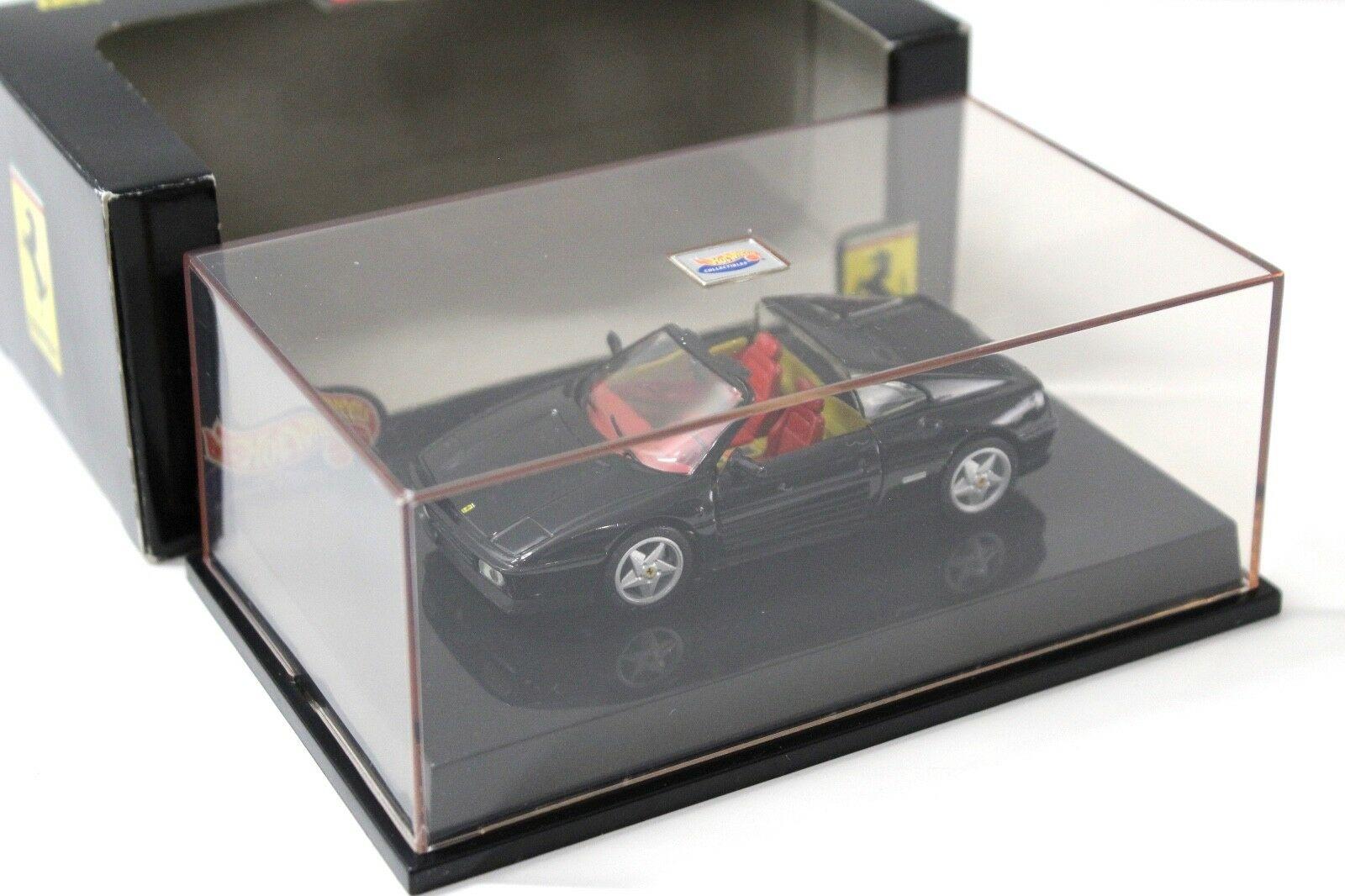 1:43 Hot Wheels Ferrari 348 TS black