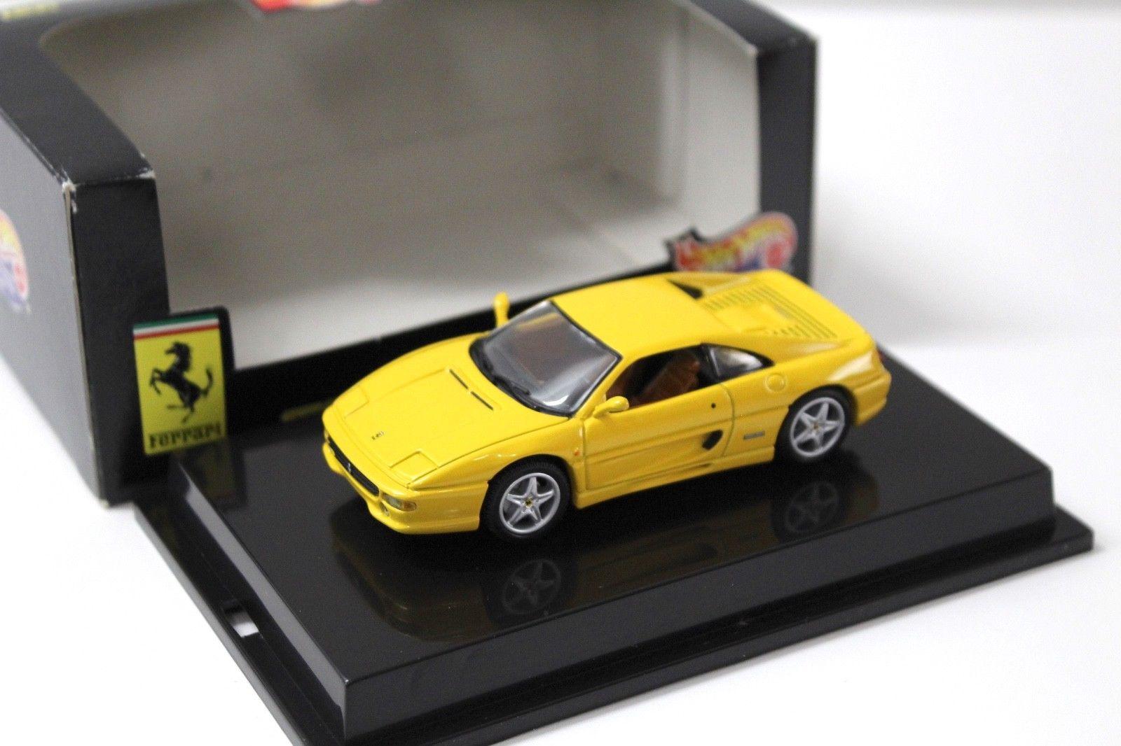 1:43 Hot Wheels Ferrari F355 Berlinetta yellow