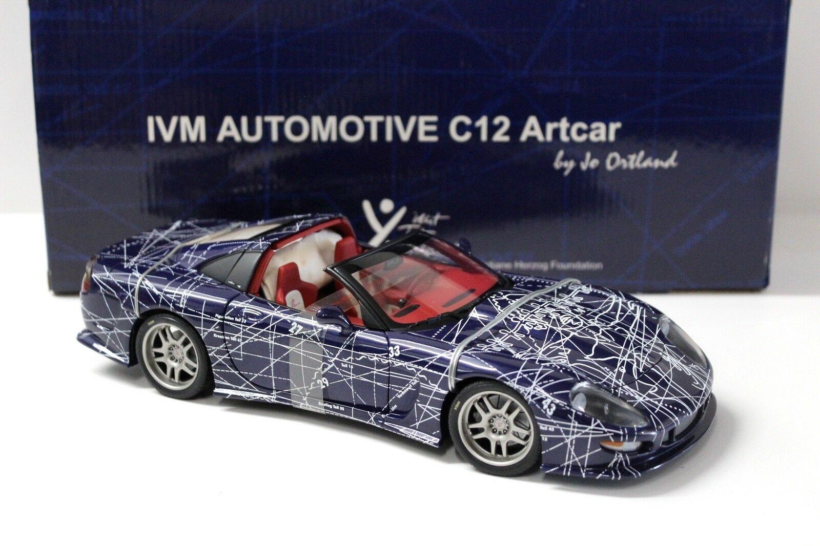 1:18 AUTOart Callaway C12 IVM Automative ARTCAR blue