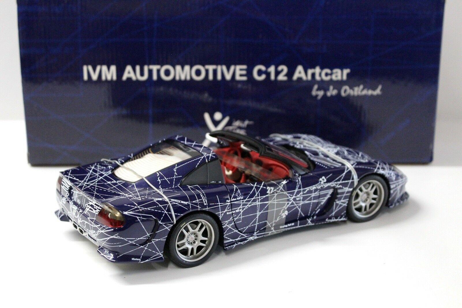 1:18 AUTOart Callaway C12 IVM Automative ARTCAR blue