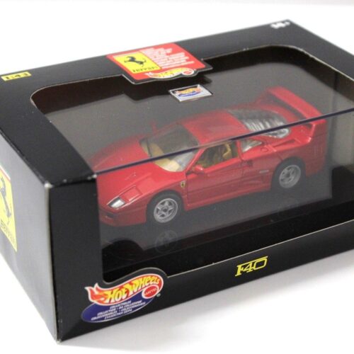 1:43 Hot Wheels Ferrari F40 red