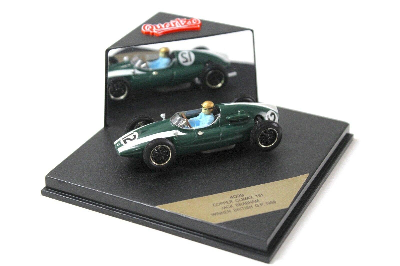 1:43 Quartzo COPPER Climax T51 Jack Brabham #12