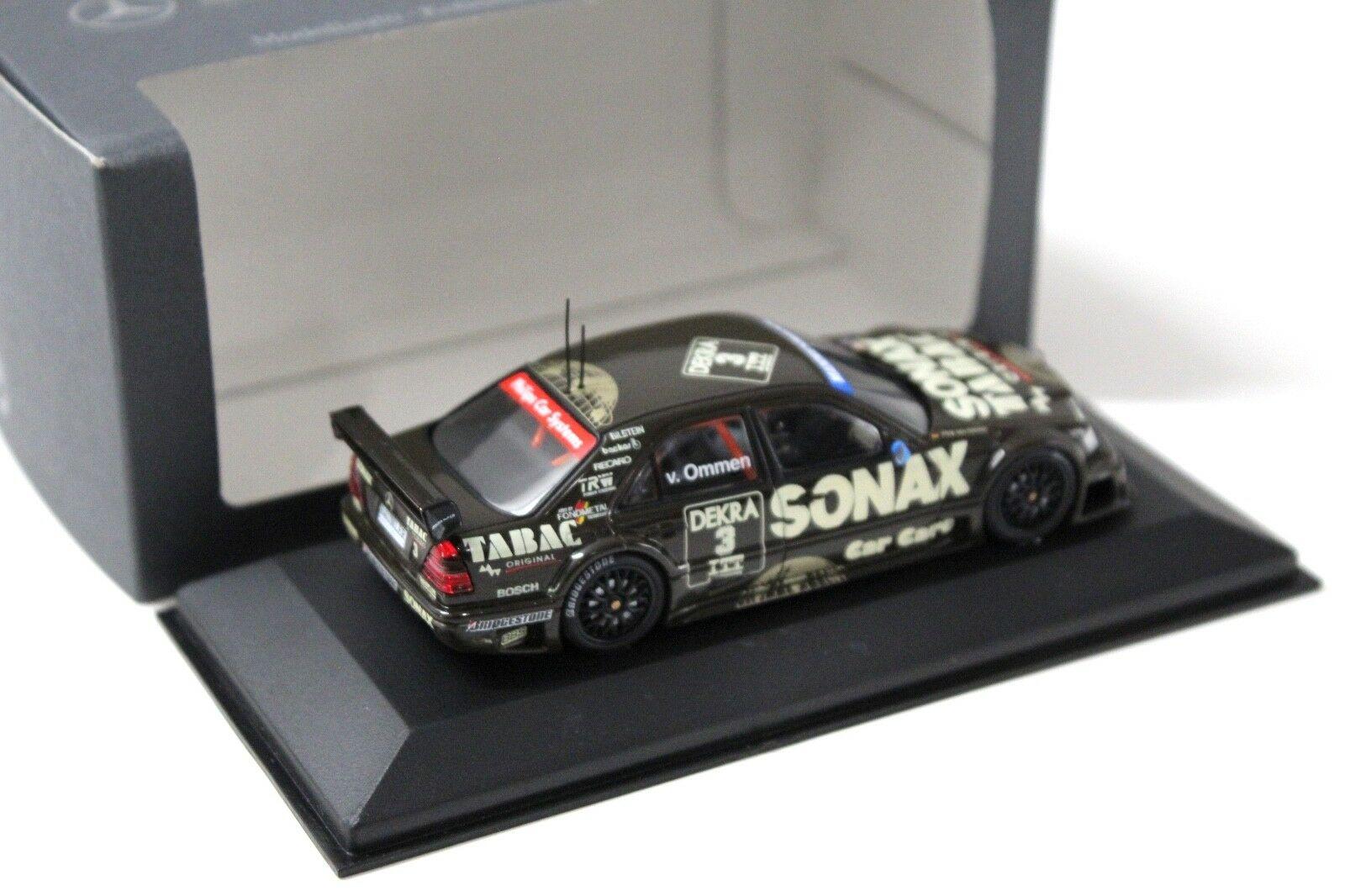 1:43 Minichamps AMG Mercedes C-Klasse DTM Ommen #3 DEALER VERSION