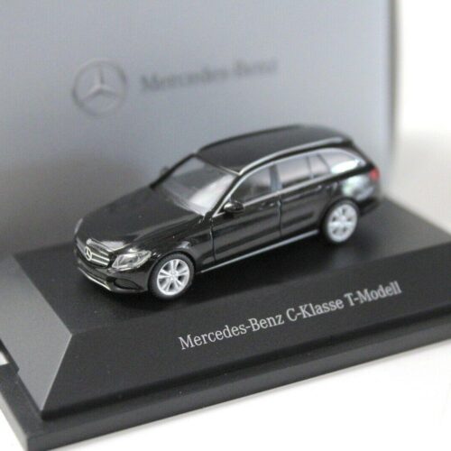 1:87 Herpa Mercedes C-Klasse T-Modell S205 black DEALER VERSION