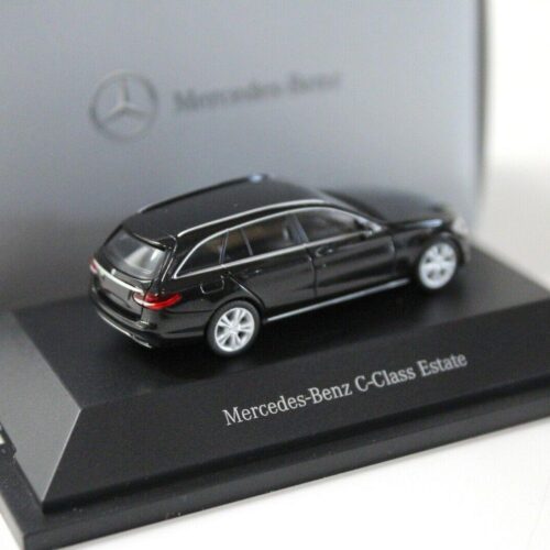 1:87 Herpa Mercedes C-Klasse T-Modell S205 black DEALER VERSION