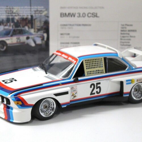 1:18 Minichamps BMW 3.0 CSL #25 Sebring 1975 Stuck DEALER VERISON