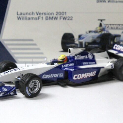 1:18 Minichamps Williams F1 BMW FW22 Launch Version #5 DEALER VERSION