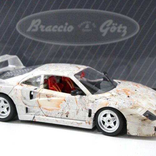 1:18 Bburago Ferrari F40 Braccio & Götz "FANTASY" white