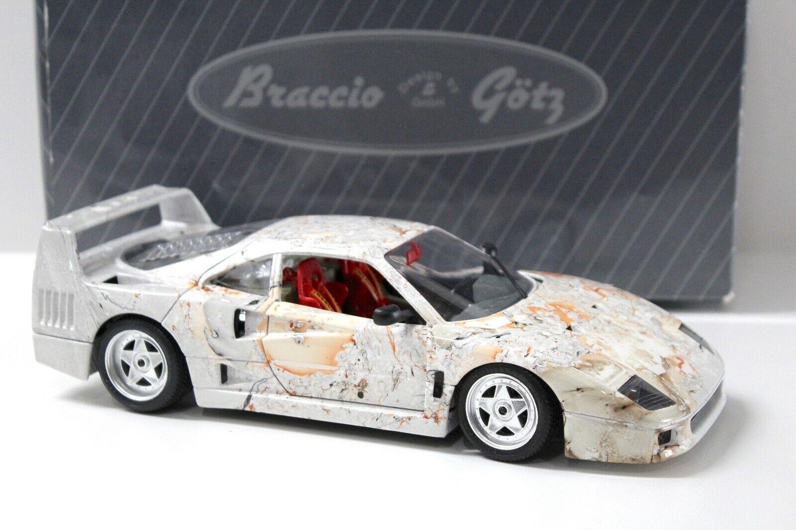 1:18 Bburago Ferrari F40 Braccio & Götz "FANTASY" white