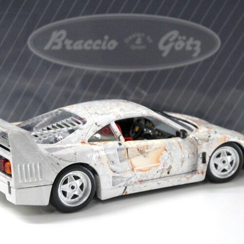 1:18 Bburago Ferrari F40 Braccio & Götz "FANTASY" white