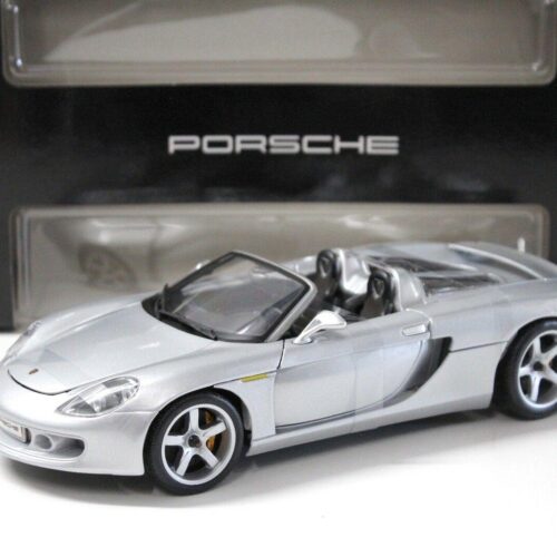 1:18 Maisto Porsche Carrera GT silver DEALER VERSION