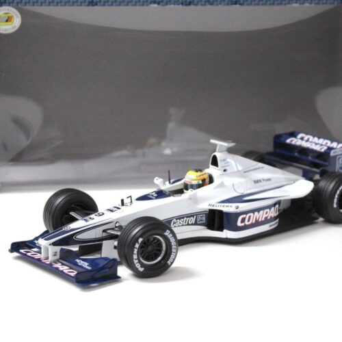 1:18 Hot Wheels BMW Williams F1 FW22 LAUNCH R.Schumacher boxed