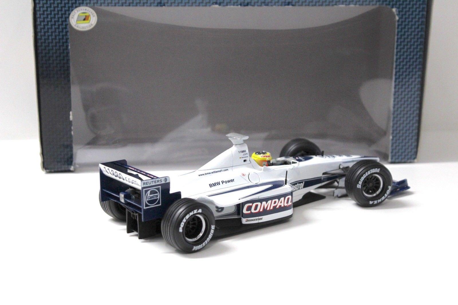 1:18 Hot Wheels BMW Williams F1 FW22 LAUNCH R.Schumacher boxed