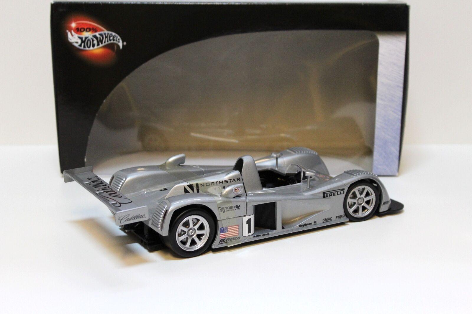 1:18 Hot Wheels Cadillac LMP #1 silver