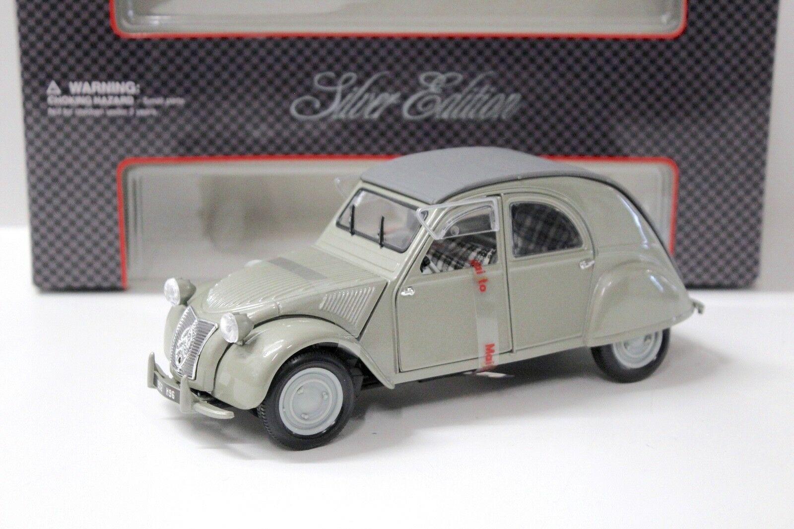 1:18 Maisto Citroen 2CV grey 1952