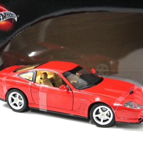 1:18 Hot Wheels Ferrari 550 Maranello red