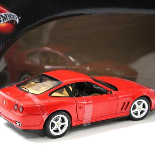 1:18 Hot Wheels Ferrari 550 Maranello red