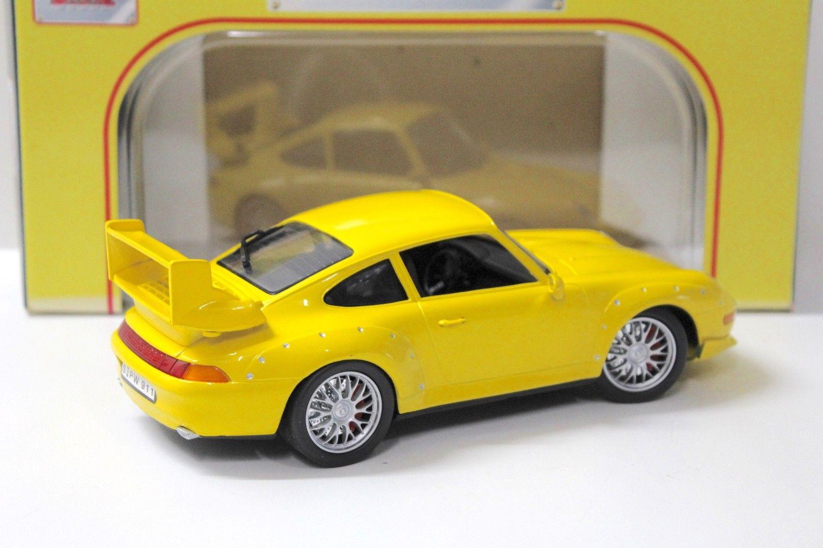 1:18 Anson Porsche 911 993 GT2 Coupe yellow